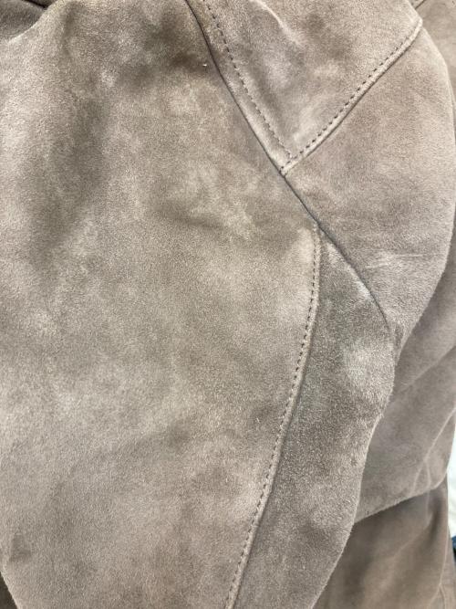 ALL SAINTS（オールセインツ）ALL SAINTS (オールセインツ) KEMBLE SUEDE BOMBER グレー サイズ:Sの古着・服飾アイテム