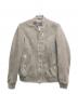 ALL SAINTS（オールセインツ）の古着「KEMBLE SUEDE BOMBER」｜グレー
