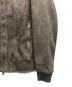 中古・古着 ALL SAINTS (オールセインツ) KEMBLE SUEDE BOMBER グレー サイズ:S：10000円