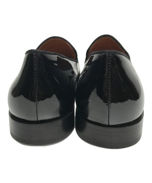 Marc by Marc Jacobs（マークバイマークジェイコブス）Marc by Marc Jacobs (マークバイマークジェイコブス) エナメルレザースリッポン ブラック サイズ:351/2の古着・服飾アイテム