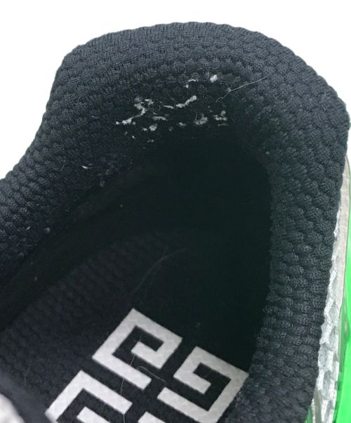 GIVENCHY（ジバンシィ）GIVENCHY (ジバンシィ) TK-MX スニーカー シルバー×グリーン サイズ:401/2の古着・服飾アイテム