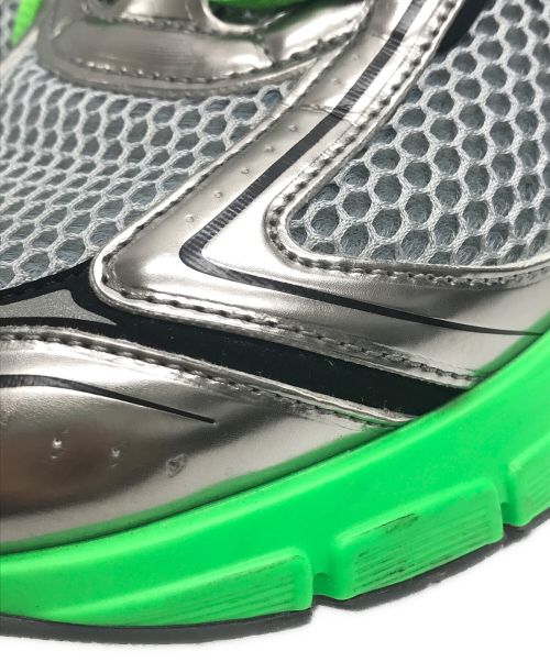 GIVENCHY（ジバンシィ）GIVENCHY (ジバンシィ) TK-MX スニーカー シルバー×グリーン サイズ:401/2の古着・服飾アイテム