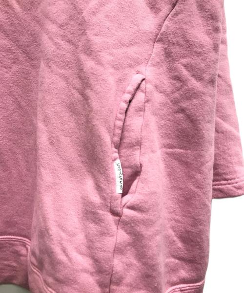 nest Robe（ネストローブ）nest Robe (ネストローブ) コットンリネンフードプルオーバーパーカー ピンク サイズ:Fの古着・服飾アイテム