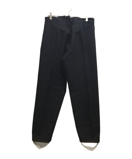 U'S NAVY（ユーエスネイビー）U'S NAVY (ユーエスネイビー) ウールセーラーパンツ ブラック サイズ:32Rの古着・服飾アイテム