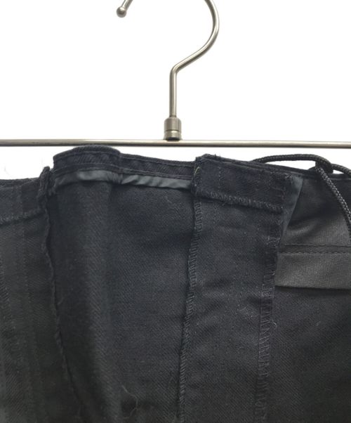 U'S NAVY（ユーエスネイビー）U'S NAVY (ユーエスネイビー) ウールセーラーパンツ ブラック サイズ:32Rの古着・服飾アイテム