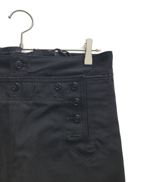 U'S NAVY（ユーエスネイビー）U'S NAVY (ユーエスネイビー) ウールセーラーパンツ ブラック サイズ:32Rの古着・服飾アイテム