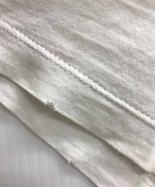 GUCCI（グッチ）GUCCI (グッチ) ロゴ ウォッシュドオーバーサイズ Tシャツ ホワイト サイズ:Sの古着・服飾アイテム