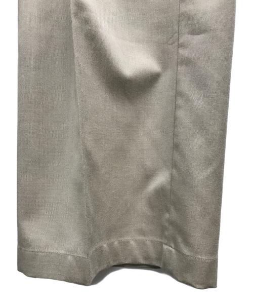 Toironier（トワロニエ）Toironier (トワロニエ) タックワイドパンツ ベージュ サイズ:Freeの古着・服飾アイテム