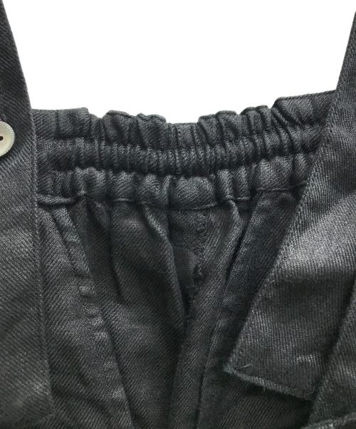 SUZUKI TAKAYUKI（スズキタカユキ）SUZUKI TAKAYUKI (スズキタカユキ) サロペット オーバーパンツ ブラック サイズ:1の古着・服飾アイテム