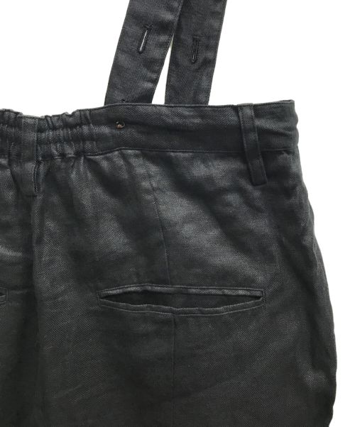 SUZUKI TAKAYUKI（スズキタカユキ）SUZUKI TAKAYUKI (スズキタカユキ) サロペット オーバーパンツ ブラック サイズ:1の古着・服飾アイテム