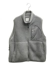Porter Classic（ポータークラシック）の古着「FLEECE VEST / フリースベスト」｜グレー