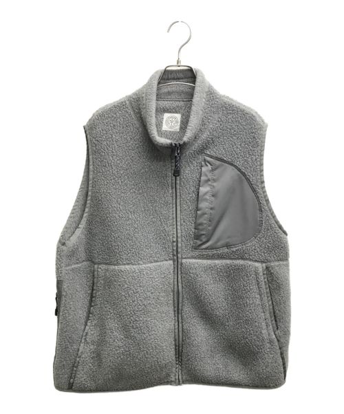 Porter Classic（ポータークラシック）Porter Classic (ポータークラシック) FLEECE VEST / フリースベスト グレー サイズ:3の古着・服飾アイテム