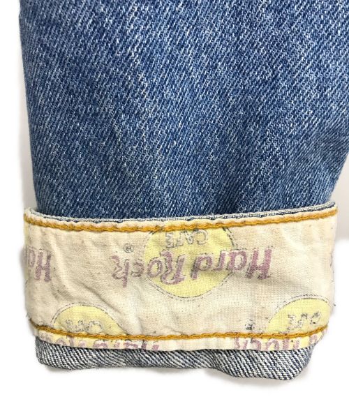 Hard Rock cafe（ハードロックカフェ）Hard Rock cafe (ハードロックカフェ) デニムジャケット インディゴ サイズ:Lの古着・服飾アイテム