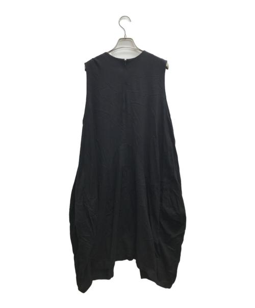 ENFOLD（エンフォルド）ENFOLD (エンフォルド) ノースリーブバルーンワンピース ブラック サイズ:38の古着・服飾アイテム
