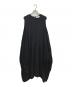 ENFOLD（エンフォルド）の古着「ノースリーブバルーンワンピース」｜ブラック