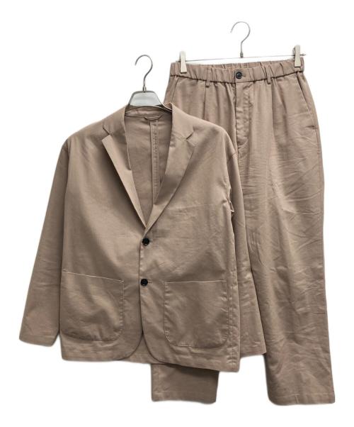 nano・universe（ナノ・ユニバース）nano・universe (ナノ・ユニバース) ジャストイージーセットアップ ベージュ サイズ:Sの古着・服飾アイテム