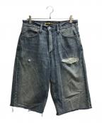 LEVI'Sリーバイス）の古着「SILVERTABデニムハーフパンツ」｜インディゴ