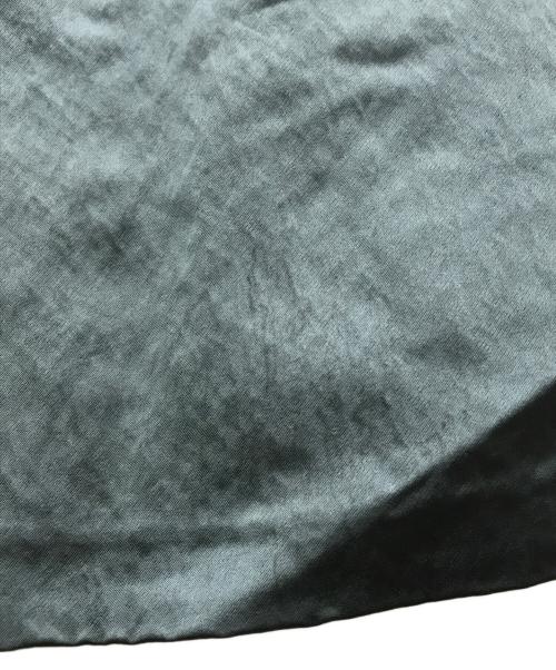 FRAY ID（フレイ アイディー）FRAY ID (フレイ アイディー) ナローサテンスカート グリーン サイズ:1の古着・服飾アイテム