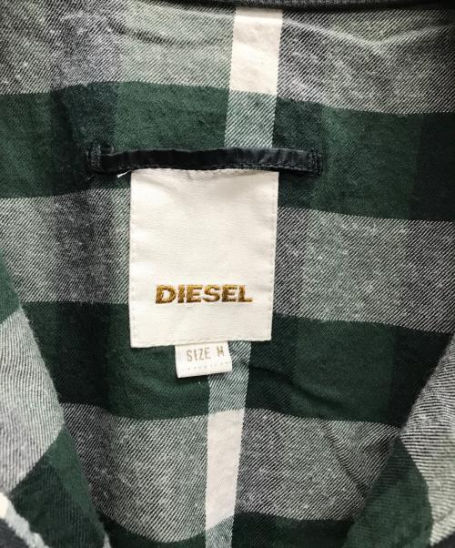 DIESEL（ディーゼル）DIESEL (ディーゼル) ナイロンジャケット オリーブ サイズ:Mの古着・服飾アイテム