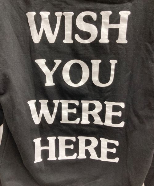 Astroworld（アストロワールド）astroworld (アストロワールド) 刺繍パーカー ブラック サイズ:Lの古着・服飾アイテム