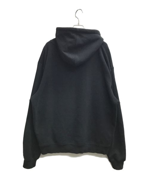 Wasted Paris（ウェイステッドパリス）WASTED paris (ウェイステッド) プルオーバーパーカー ブラック サイズ:Lの古着・服飾アイテム