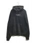 WASTED paris（ウェイステッド）の古着「プルオーバーパーカー」｜ブラック
