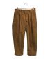 M'S BRAQUE（エムズブラック）の古着「コーデュロイパンツ」｜ブラウン