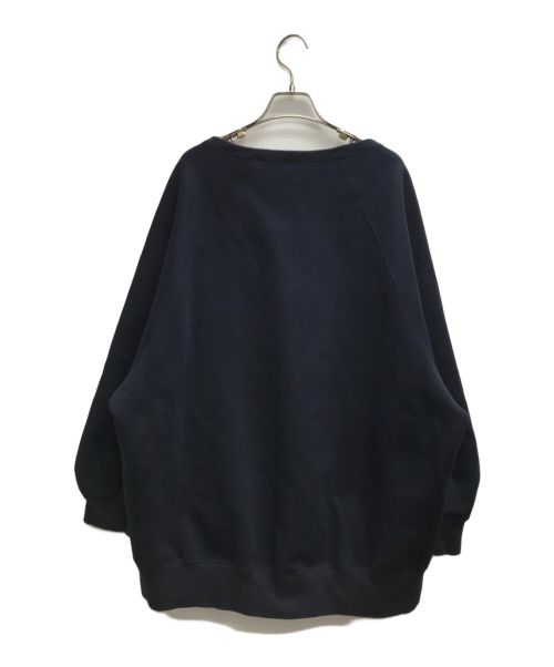 Spick and Span（スピック＆スパン）Spick and Span (スピックアンドスパン) サイドジップダンボールプルオーバー ブルー サイズ:Freeの古着・服飾アイテム