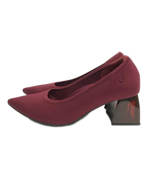 VIVAIA（ビバイア）vivaia (ビバイア) ARIA BLOCK HEEL BORDEAUX レッド サイズ:36の古着・服飾アイテム