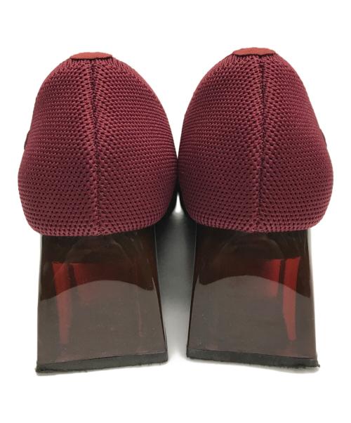 VIVAIA（ビバイア）vivaia (ビバイア) ARIA BLOCK HEEL BORDEAUX レッド サイズ:36の古着・服飾アイテム