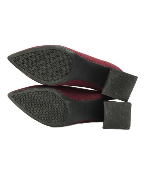 VIVAIA（ビバイア）vivaia (ビバイア) ARIA BLOCK HEEL BORDEAUX レッド サイズ:36の古着・服飾アイテム