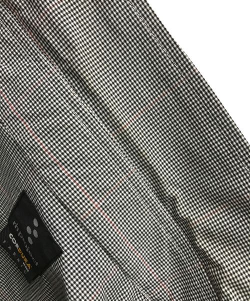 rin project（リンプロジェクト）rin project (リンプロジェクト) バックポケットチェックシャツ グレー サイズ:Mの古着・服飾アイテム