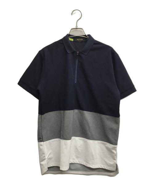 FRED PERRY（フレッドペリー）FRED PERRY (フレッドペリー) narifuri (ナリフリ) ポロシャツ ブルー サイズ:Sの古着・服飾アイテム