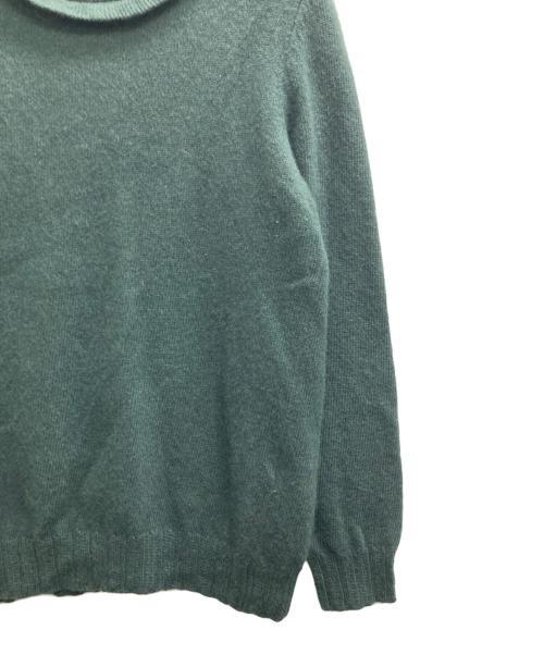 A.P.C.（アーペーセー）A.P.C. (アーペーセー) カシミヤモヘヤ混ニット グリーン サイズ:Lの古着・服飾アイテム