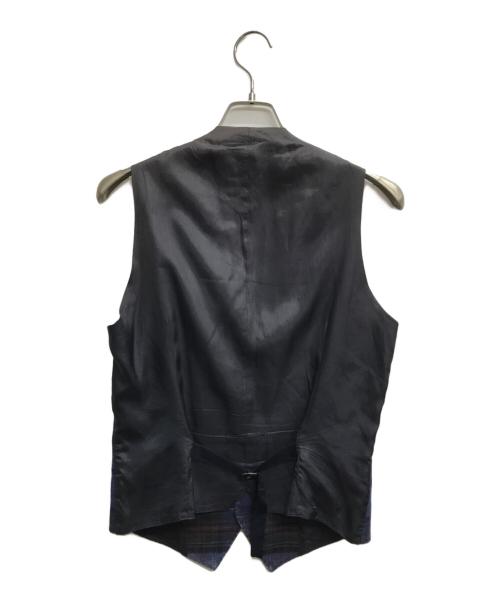 TAGLIATORE（タリアトーレ）TAGLIATORE (タリアトーレ) リネンベスト ネイビー サイズ:不明（実寸サイズをご確認ください）の古着・服飾アイテム