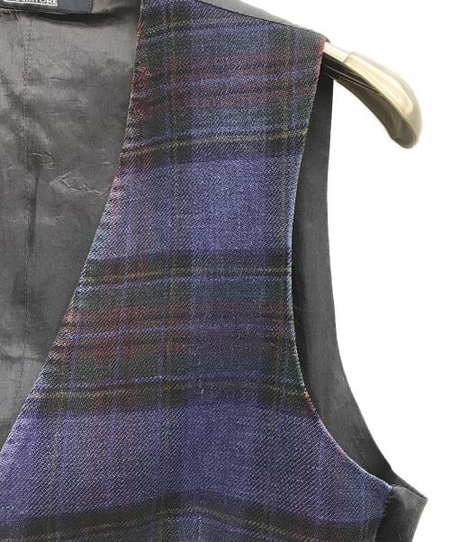 TAGLIATORE（タリアトーレ）TAGLIATORE (タリアトーレ) リネンベスト ネイビー サイズ:不明（実寸サイズをご確認ください）の古着・服飾アイテム