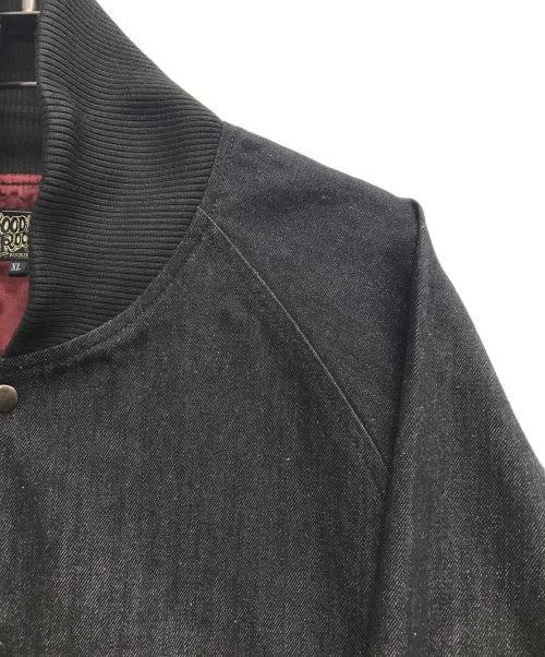 GOOD ROCKIN'（グッドロッキン）GOOD ROCKIN' (グッドロッキン) ブラックデニムカーコート ブラック サイズ:XLの古着・服飾アイテム