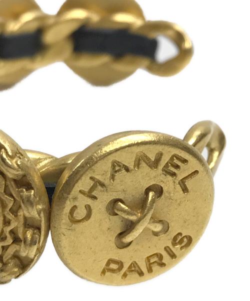 CHANEL（シャネル）CHANEL (シャネル) メダリオンブレスレット ブラック×ゴールドの古着・服飾アイテム