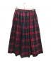 O'NEIL OF DUBLIN (オニールオブダブリン) ウールイージーロングチェックキルトスカート レッド×ブルー サイズ:10：10000円