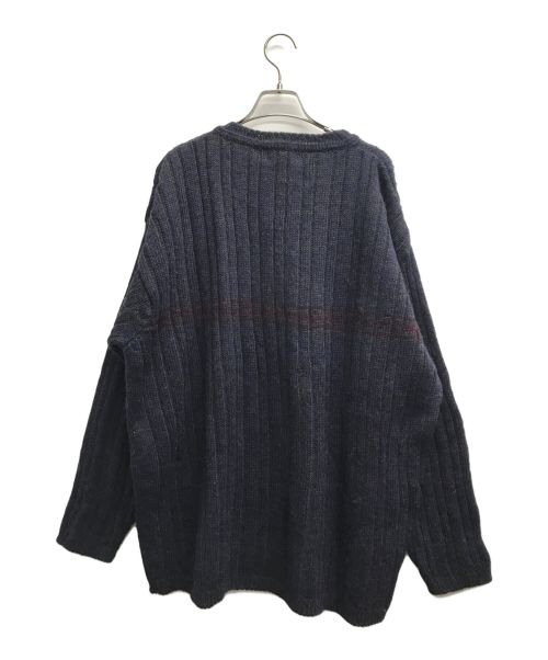 L.L.Bean（エルエルビーン）L.L.Bean (エルエルビーン) 80-90sクルーネックニット ネイビー サイズ:Xlの古着・服飾アイテム