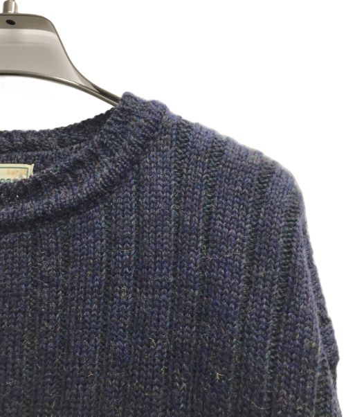 L.L.Bean（エルエルビーン）L.L.Bean (エルエルビーン) 80-90sクルーネックニット ネイビー サイズ:Xlの古着・服飾アイテム