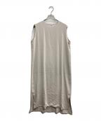 CHAOSカオス）の古着「ノースリーブワンピース」｜ベージュ