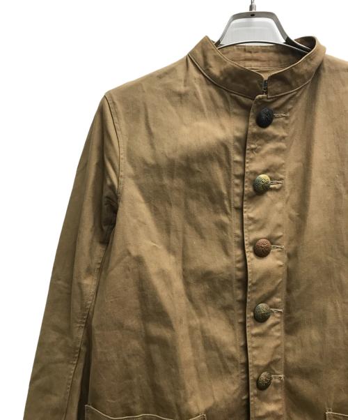 Needles（ニードルズ）Needles (ニードルズ) チェンジボタンマンダリンカラーカバーオール ベージュ サイズ:Sの古着・服飾アイテム