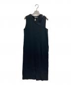 CLANEクラネ）の古着「LAYERED LONG TOPS」｜ブラック