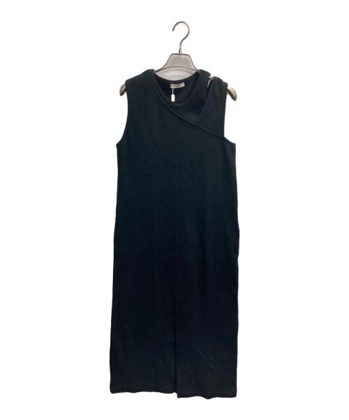 CLANE（クラネ）CLANE (クラネ) LAYERED LONG TOPS ブラック サイズ:2 未使用品の古着・服飾アイテム