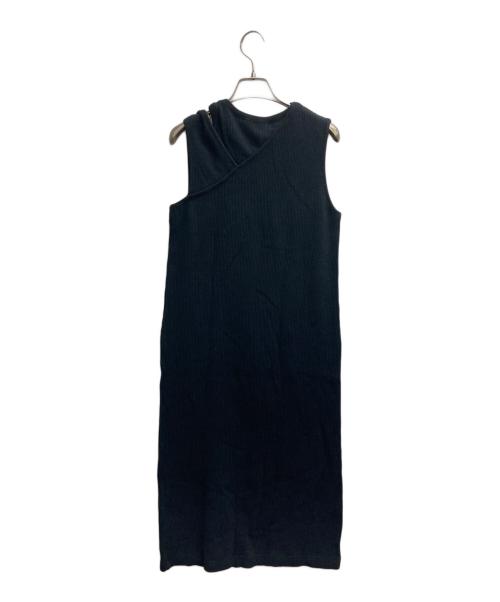 CLANE（クラネ）CLANE (クラネ) LAYERED LONG TOPS ブラック サイズ:2 未使用品の古着・服飾アイテム