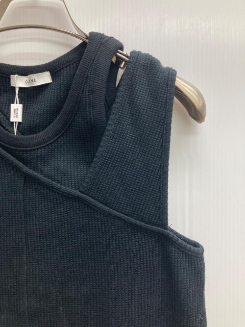 CLANE（クラネ）CLANE (クラネ) LAYERED LONG TOPS ブラック サイズ:2 未使用品の古着・服飾アイテム