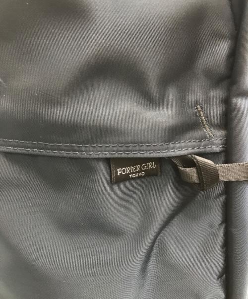 PORTER GIRL（ポーターガール）PORTER GIRL (ポーターガール) SHELL DAYPACK(シェルデイデイパック) ネイビーの古着・服飾アイテム