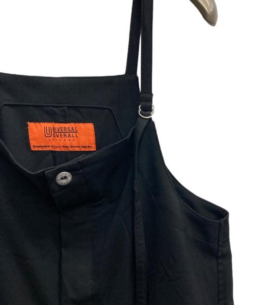 UNIVERSAL OVERALL（ユニバーサルオーバーオール）UNIVERSAL OVERALL (ユニバーサルオーバーオール) オールインワン ブラック サイズ:Fの古着・服飾アイテム
