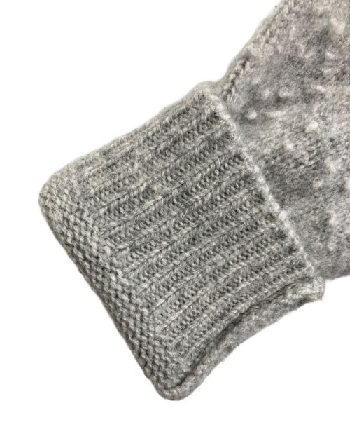 Maison Margiela（メゾンマルジェラ）Maison Margiela (メゾンマルジェラ) ピリング加工クルーネックニット グレー サイズ:Sの古着・服飾アイテム